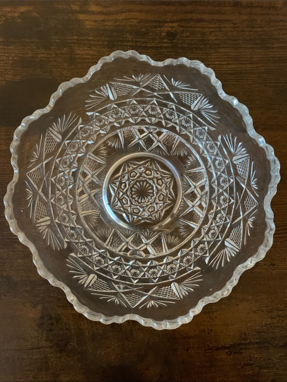 Adorable Vintage Glass Bowl 5” diameter